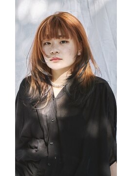 フェイバリットガーデン(favorite garden) レイヤー×エンドカラー　20代30代40代お洒落デザイン