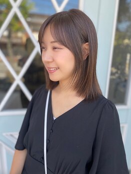 ランダーブルー(LANDER BLUE)の写真/【大人女性の魅力を引き出す似合わせカット】オーダーメイドのカットで、理想のシルエットを実現。