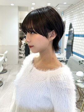 シー バイ ロンド 新宿(Sea by Lond) 【大重】韓国ボブルフ/新宿/髪質改善/ショート/縮毛矯正/ウルフ