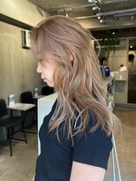 カート バイ デコ(Kurt by DECO)&nbsp;【masa】レイヤーカットとベージュカラー！（1ブリーチ~）