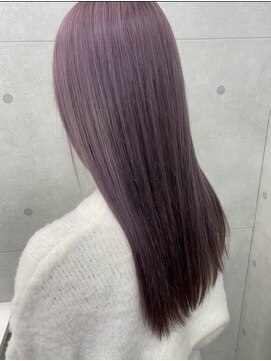 アイル(AILU) ワンレンロング