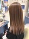 ヘアープレイス クリアライン 澄川店(hair place CLEAR LINE)の写真/髪の状態を見極め、髪質や状態に合わせて施術をしてくれるから、指通り滑らかな仕上がりに♪