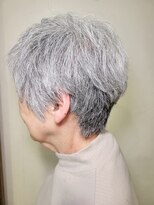 松本平太郎美容室 吉祥寺パートファイブ(PART5) 70代80代×シニアショートレイヤー