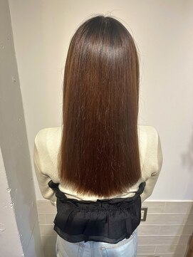 ヘアーポケット 恵比寿(hair pocket) さらさら艶ロング/髪質改善/透明感カラー/小顔カット/30代/40代