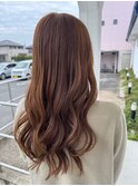 艶髪ブラウンカラー