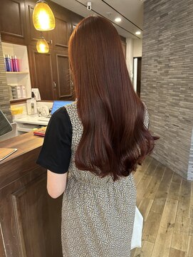 ミラ(MIRA) 暖色カラー／ワインレッドカラー／秋カラー／ピンクレッド