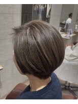 エアー 久留米(AIR)&nbsp;【AIR-KURUME安田】髪質改善&ハイライトショート