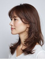 ビフィーノ リルネ(Bifino Rilune)&nbsp;クラゲヘアー/小顔/ココアベージュ/オリーブグレー/川西