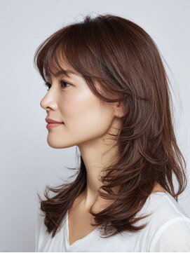 ビフィーノ リルネ(Bifino Rilune) クラゲヘアー/小顔/ココアベージュ/オリーブグレー/川西