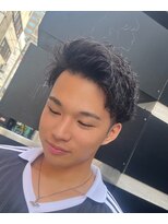 メロウメンズライン 神戸三宮(mellow men's line)&nbsp;スパイキーショート　/無造作パーマ　/簡単セット　/神戸　/三宮