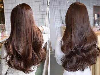 レリーリズ 大阪梅田(Rely Liz)の写真/芯から潤う◎毛先までしっとり艶が叶う髪質改善トリートメント[大阪梅田/ショートボブ/レイヤー/髪質改善]