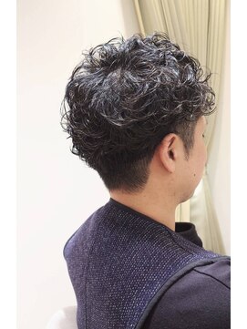 ニュアンス無造作マッシュパーマ