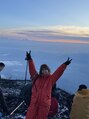 ビュート ヘアー ジョージ(Beaut Hair GEORGE)&nbsp;基本アウトドアです！写真は富士山登頂した時のものです！！