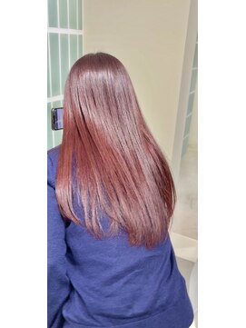 ビルド(build) 髪質改善ピンクカラー