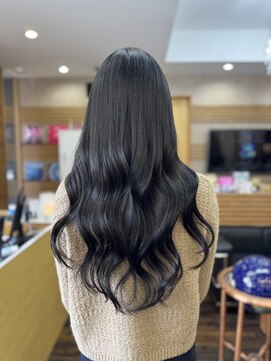 ヘアーメイク ダンス(hair make DANCE) 地毛みたいに馴染む|韓国風ロング×プルエクステ 【米子】