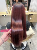 ソレイユトウキョウシブヤ(SOLEIL TOKYO shibuya)&nbsp;【濃厚チェリーレッド】【髪質改善】