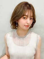 エイミーバイアフロートザガーデン 浦和店(amie by afloat the garden)&nbsp;顔周りレイヤーで小顔◎ひし形内巻きボブ【浦和】