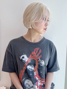 ファースト 仙台店(first) 仙台/広瀬通/ショート/ブリーチ/デザインカット