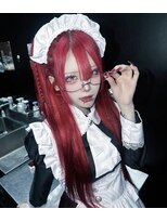 エルシャドール(EL-SHADDOLL) 赤×黒 地雷系 アイドル コンカフェ嬢