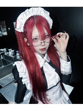 エルシャドール(EL-SHADDOLL) 赤×黒 地雷系 アイドル コンカフェ嬢