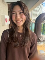 フィルム(FiLMs)&nbsp;透明感ブラウンアッシュ/レイヤーカット/ゆるふわカール