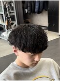 緩めシャドウパーマ