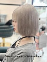 ラヴィ(Lavie) ハイライトカラーミルクティーベージュケアブリーチダブルカラー