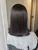 ヴィヒタ 川越 本川越(VIHTA.) ブリーチなしカラーオリーブグレージュ透明感カラー川越本川越