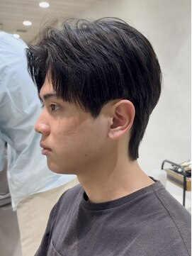 ハイプ メン 藤沢(HYPE MAN) センターパートメンズショートラウンドマッシュ
