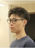 波巻きツイストスパイラル/リバースセンターパート/表参道駅