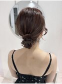 シニヨン/お呼ばれヘア/結婚式/参列/名古屋ヘアセット