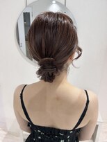 ランリ 名古屋名駅(ranri)&nbsp;シニヨン/お呼ばれヘア/結婚式/参列/名古屋ヘアセット