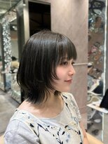 ロンドロゼ 池袋(Lond rose) #レイヤーボブ/オリーブベージュ/髪質改善/顔周り/池袋