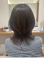 リリー 八千代台店(Lilly) 【Lilly八千代台店 MAIKO】ウルフ×ミディアムレイヤー