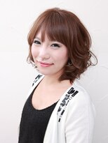 ヘアーデザイン ソレイユ 久米川店(Hair Design SOLEIL) やわらかな質感で大人のミディアムボブ