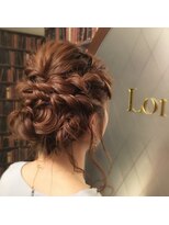《Lond omotesand担当rico》お洒落かわいい大人ヘアセット