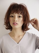 アドラーブル 長岡リップス旭岡店(adorable)&nbsp;外ハネレイヤーで無造作カール☆大人可愛い小顔見せ