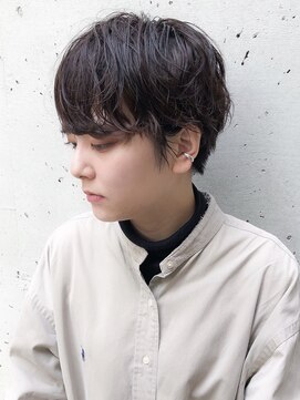 カンゴール サロン トウキョウ セントラル 原宿(KANGOL SALON TOKYO CENTRAL) 【KANGOL】センタパート・ウルフカット・韓国・ダブルカラー