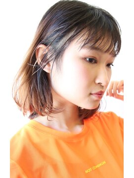 ブーケ(BOUQUET) アレンジ耳かけ こなれシースルーボブ