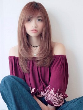 アグ ヘアー ルフレ 栗東店(Agu hair reflet) 《Agu hair》お手入れ簡単シルキーロング