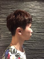 プレミアムバーバー 目黒店(PREMIUM BARBER produce by HIRO GINZA) ツーブロック刈り上げショートスタイル