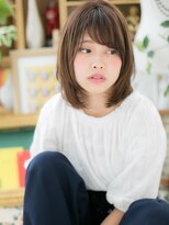 カバーヘア ブリス 大宮西口(COVER HAIR bliss) 透け感インナーカラー斜めバング前下がりボブg大宮20代30代40代!