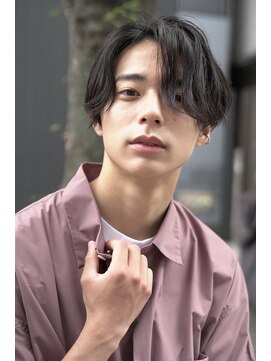 ジョエミバイアンアミ(joemi by Un ami) (joemi 新宿)黒髪 ナチュラルパーマ マッシュヘア 近江