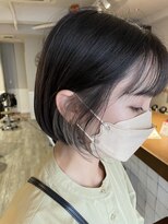 ヘアーアンドライフ ドア(hair&life Door)&nbsp;ミニボブ×イヤリングカラー