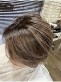ちょっぴりピンクのハイライト♪
