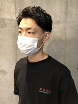 グッドプレイスアンドシング(Good Place&thing)&nbsp;メンズ刈り上げ短髪アップバングショートテーパーフェード