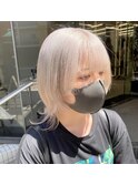 ◎HARU <ブリーチ2回でホワイト系カラー>