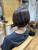 デジマヘアーマーケット(Dejima Hair Market)&nbsp;前下がりボブ