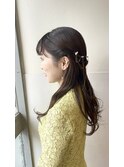 ツイストヘアアレンジ