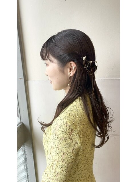 ツイストヘアアレンジ